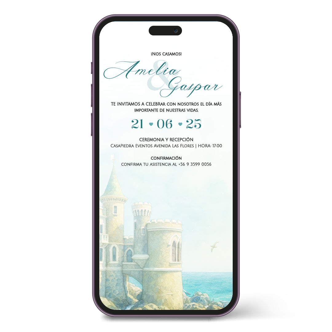 Invitacion Digital Lirio | Viña del Mar JPG