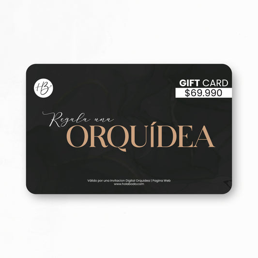 Gift card | Regala una Orquídea