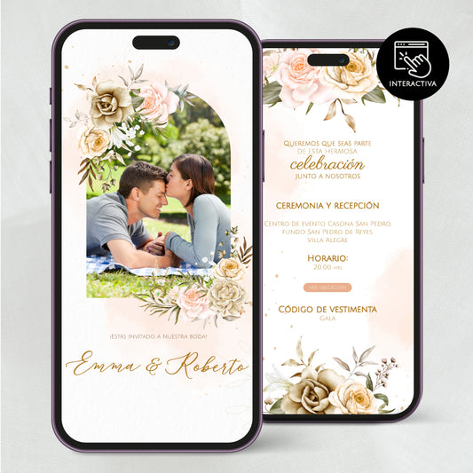 Invitacion Digital Cala | Dalia PDF